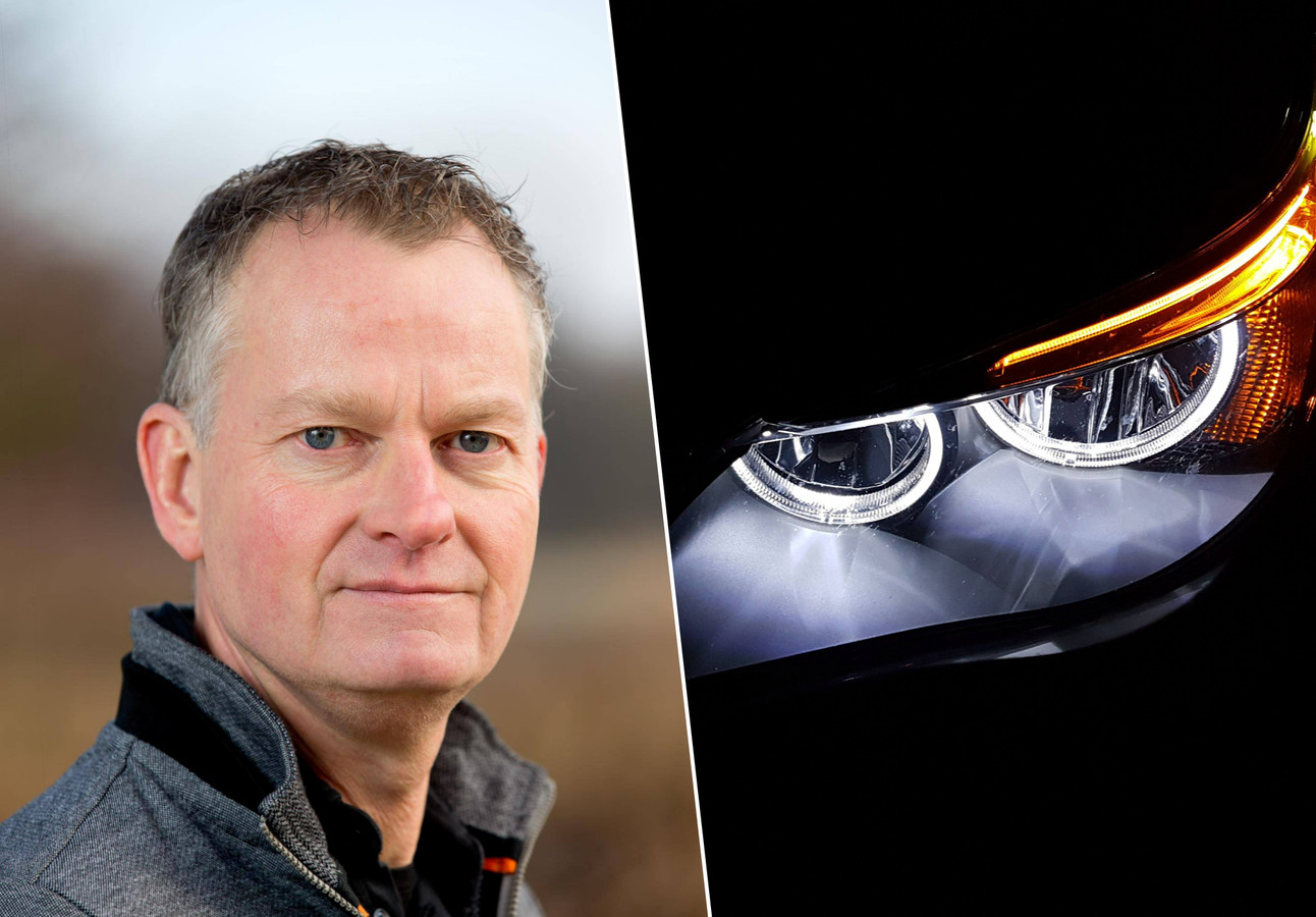 Richtingaanwijzer van een auto moet geel of wit zijn Foto AD.nl