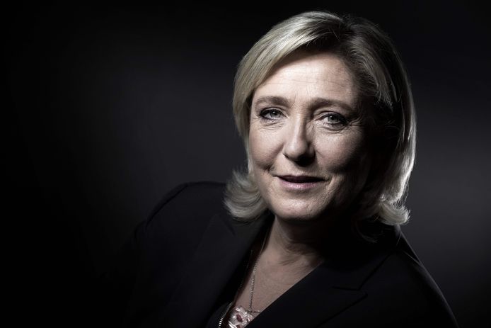 Marine Le Pen is herkozen als partijleider van het Franse rechts-populistische Front National.
