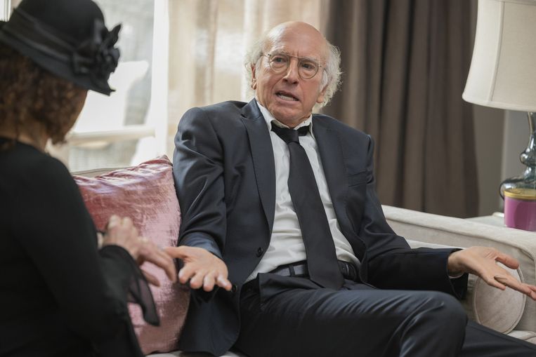 Larry David als zichzelf in 'Curb Your Enthusiasm'. Beeld HBO