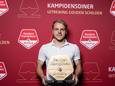 Thomas van den Belt werd woensdagavond verkozen tot beste speler van de Keuken Kampioen Divisie.