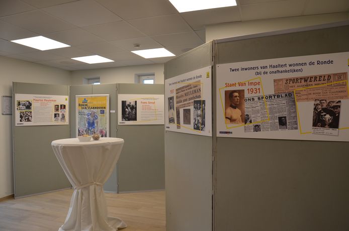 De tentoonstelling 'Haaltert en de Ronde van Vlaanderen'