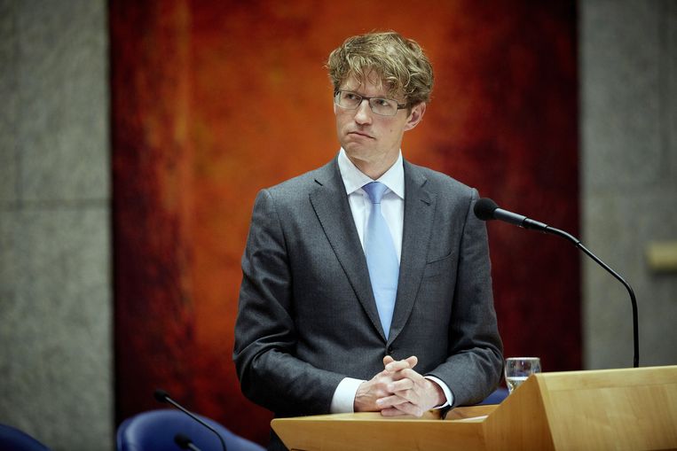 Staatssecretaris Sander Dekker van Onderwijs. Beeld anp