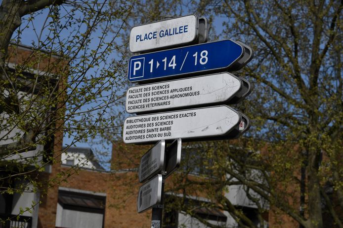 Louvain-la-Neuve, le 15 avril dernier.