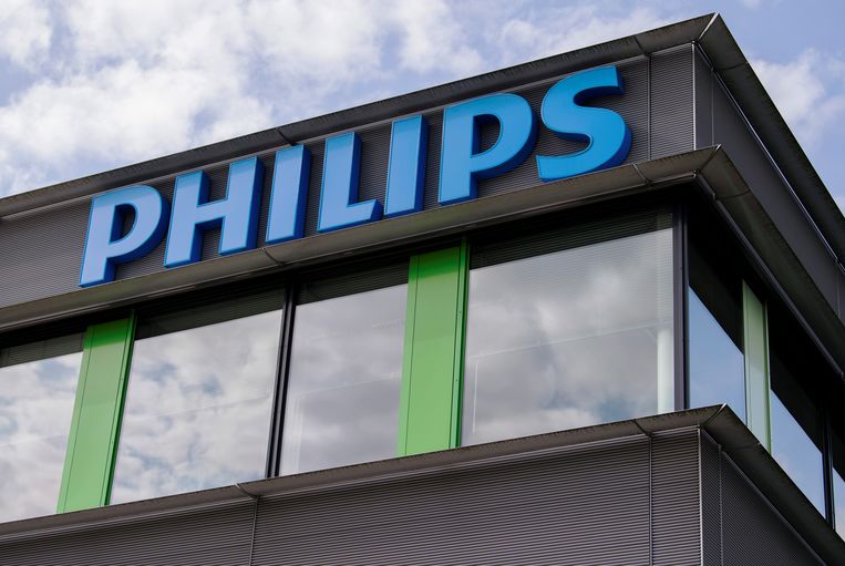 Het hoofdkantoor van Philips Healthcare in Best, Nederland.  Beeld REUTERS