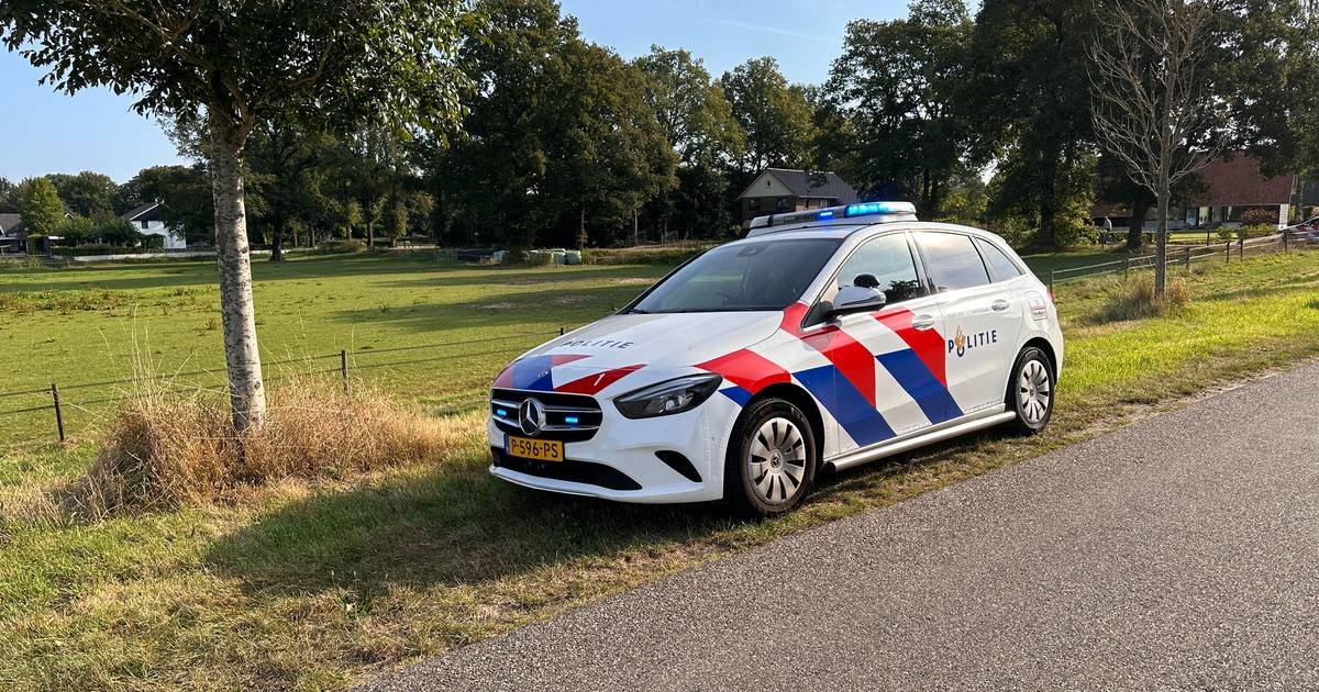 Motorrijder gewond bij eenzijdig ongeval in Enter.