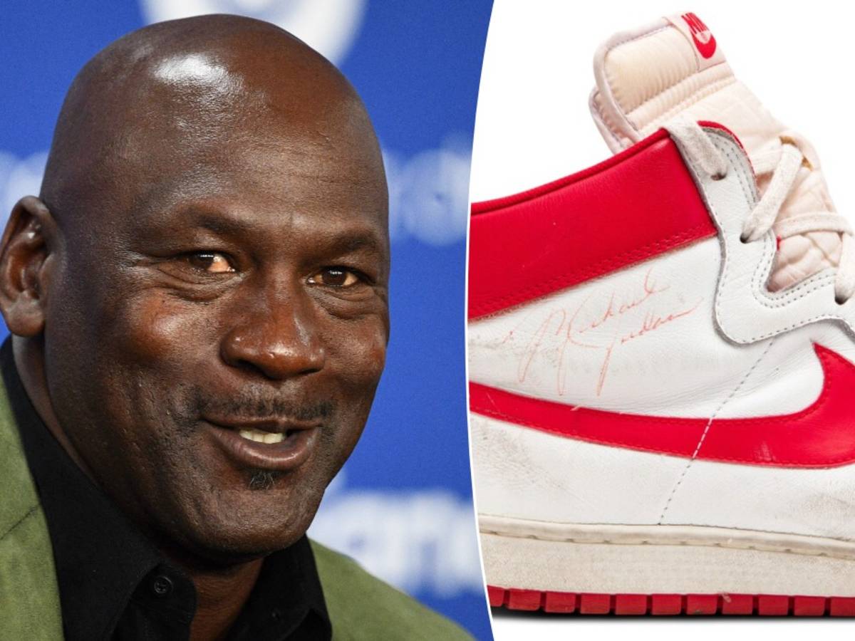 Deze schoenen van Michael Jordan zijn de duurste sneakers ooit Overige sporten bndestem