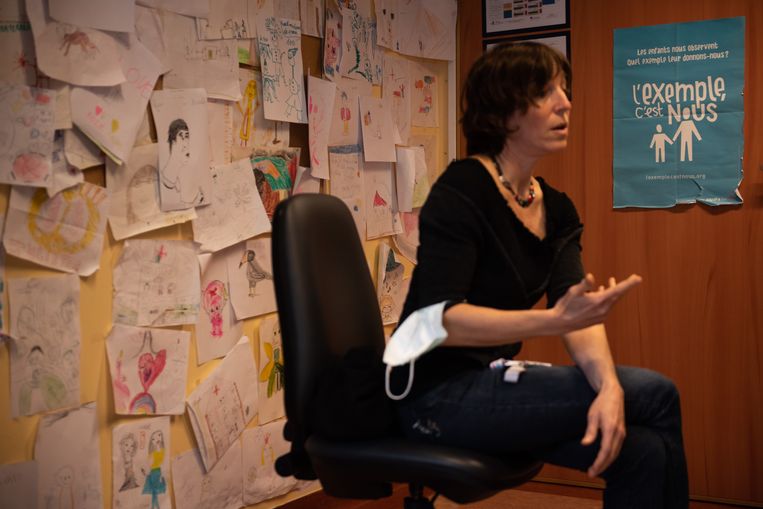 Cécile Brachet, endocrinoloog, Kinderziekenhuis Koningin Fabiola Beeld Wouter Maeckelberghe