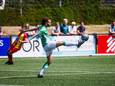 Baronie-aanvoerder Jaimy Kankam maakte diep in blessuretijd de bevrijdende 2-0.