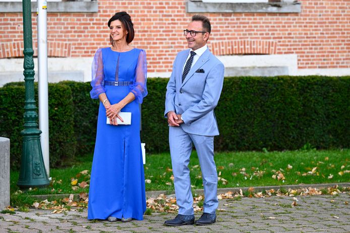 Mama Agna en papa Patrick Evenepoel.