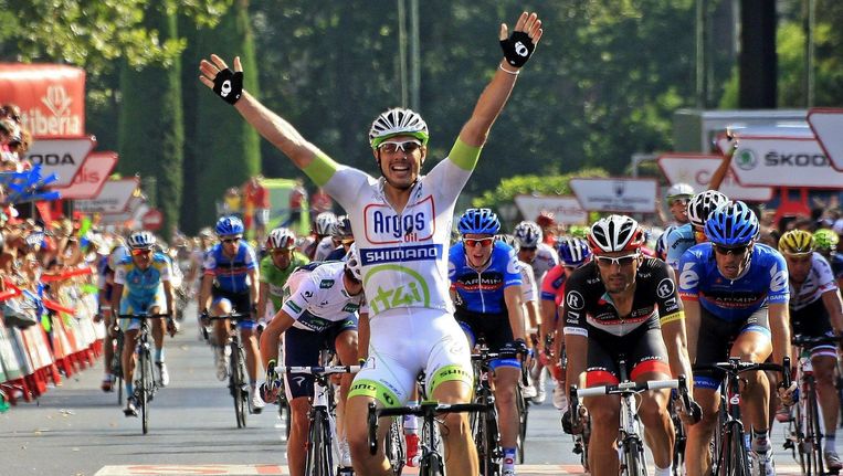 John Degenkolb wint in de Vuelta. Beeld epa