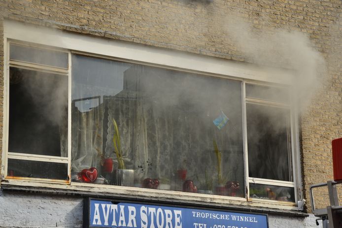 Brand in bovenwoning aan Haagdijk in Breda.