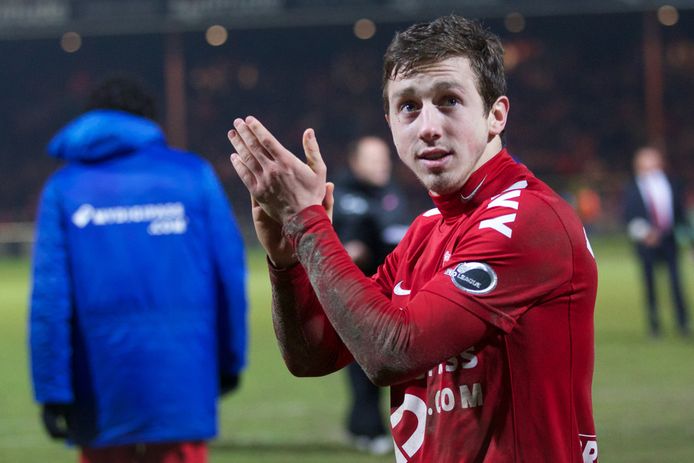 Brecht Dejaegere stond verkeerdelijk niet op het wedstrijdblad bij het duel van KV Kortrijk tegen Bergen in 2013.