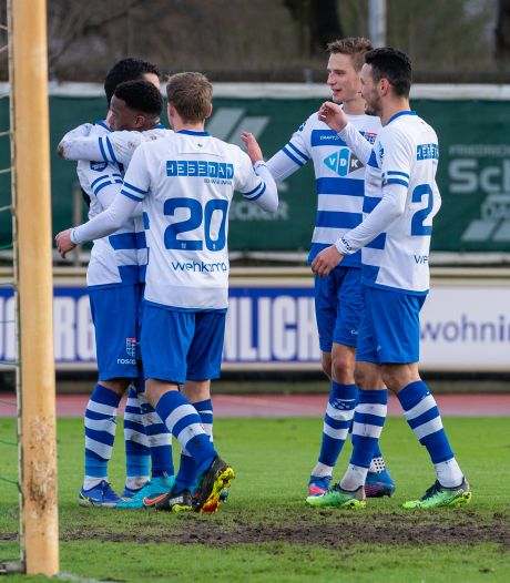 PEC Zwolle houdt in Duitsland de stijgende lijn vast