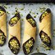 Smullen op z'n Siciliaans: cannoli met avocado-chocomousse en pistache