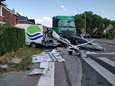 Naakte bestuurder zwaargewond gevat na monstercrash met truck in Bierbeek, negen lichtgewonden