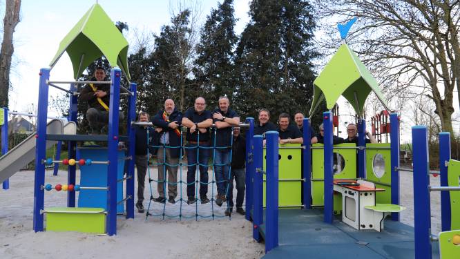 JC Stroppen heeft voortaan een gloednieuwe inclusieve speeltuin
