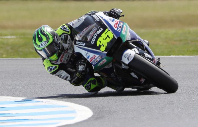 Cal Crutchlow in actie.