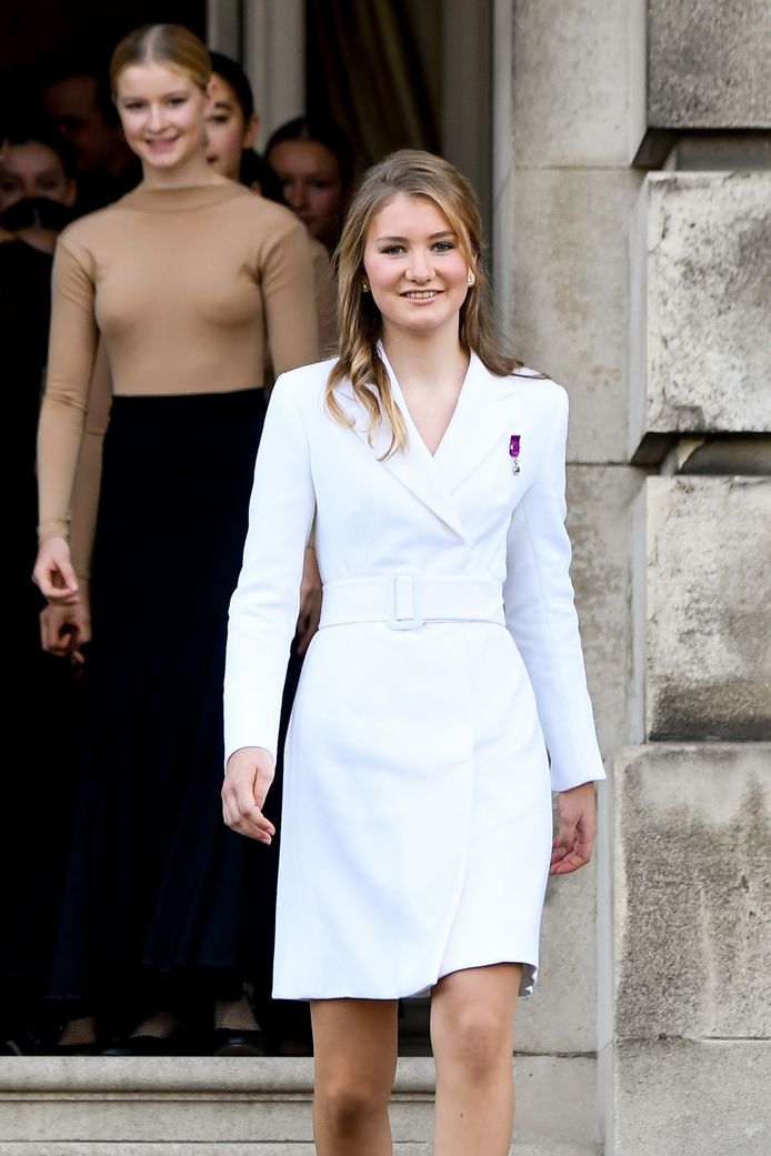 Kroonprinses Elisabeth op haar achttiende verjaardag in 2019.
