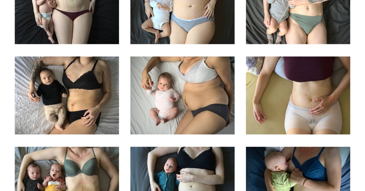 Portier In hoeveelheid Autonomie Deze moeders brengen een ode aan het moederlijf: 'Je mag trots zijn op je  lichaam' | Gezin | AD.nl