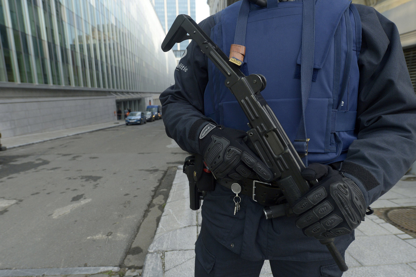 Un stand de tir de la police fédérale inutilisé  Foto  7sur7.be