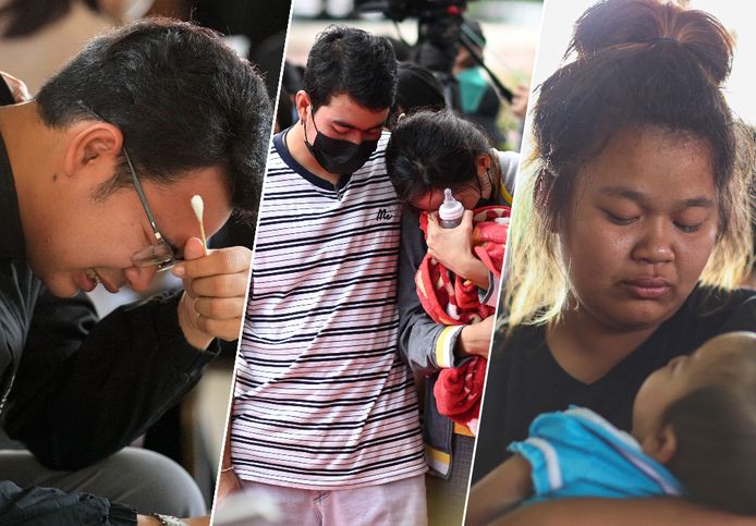 Een dag na het drama in het kinderdagverblijf in Thailand komen de eerste getuigenissen van nabestaanden van de slachtoffers naar buiten.