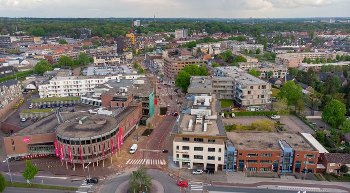 Werkzaamheden aan de Telefoonweg in Ede in 2021.