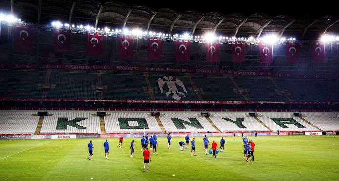 Het stadion van Konyaspor.