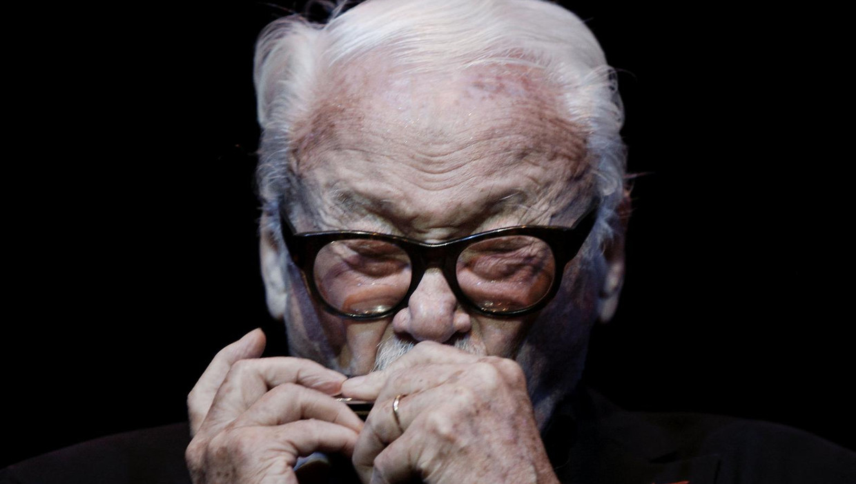 Toots Thielemans in 2009. Beeld anp