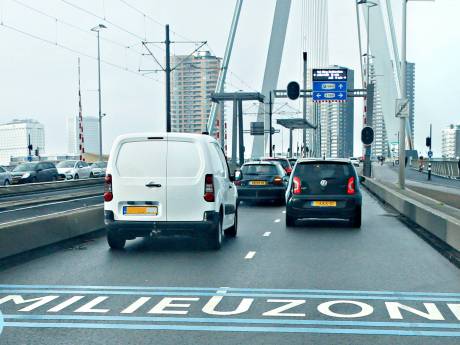 Vervuilende bestelauto’s worden vanaf 1 januari in stapjes geweerd uit Rotterdam