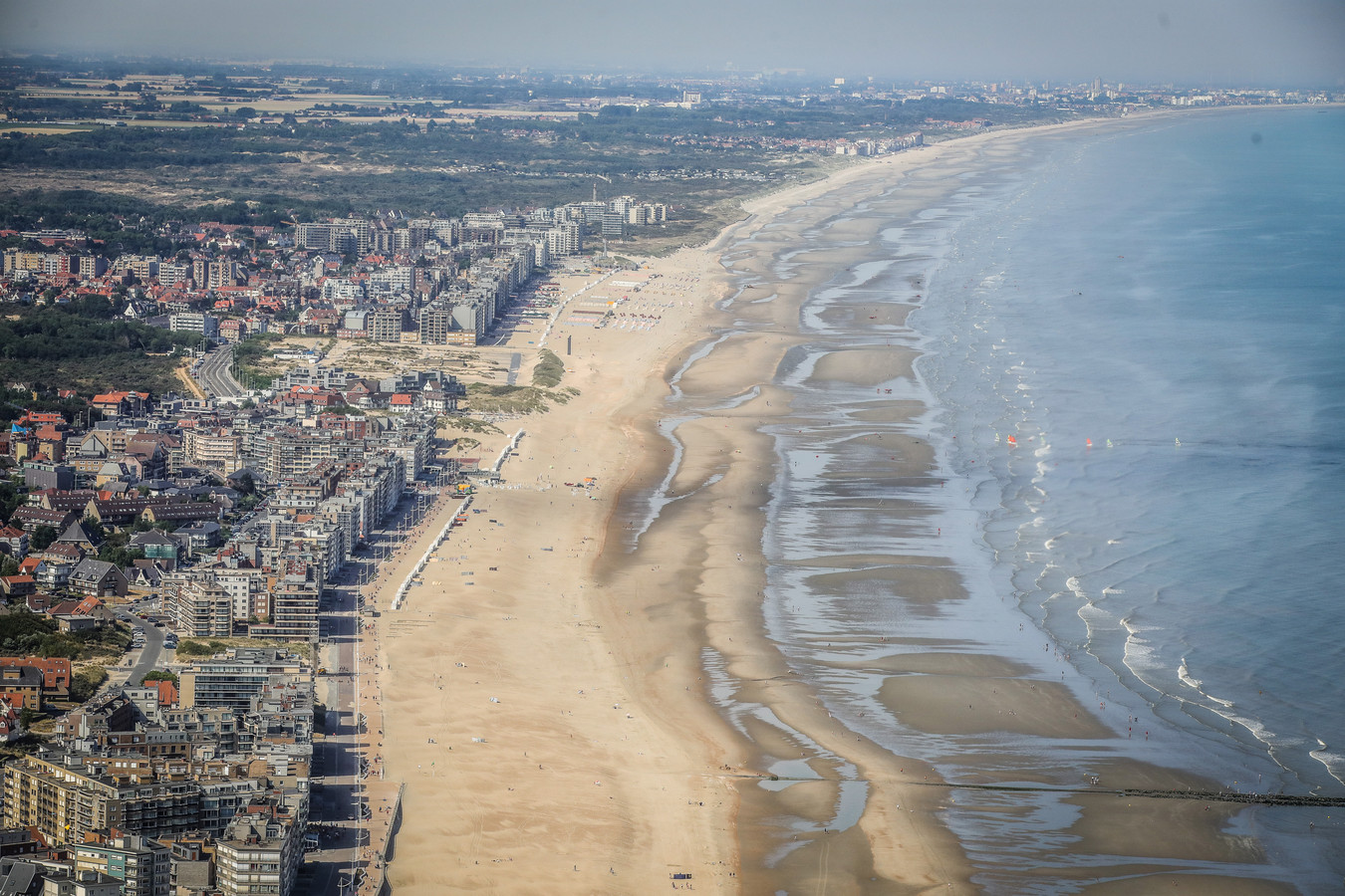 Stroompanne in delen van De Panne, Veurne en Koksijde Foto hln.be