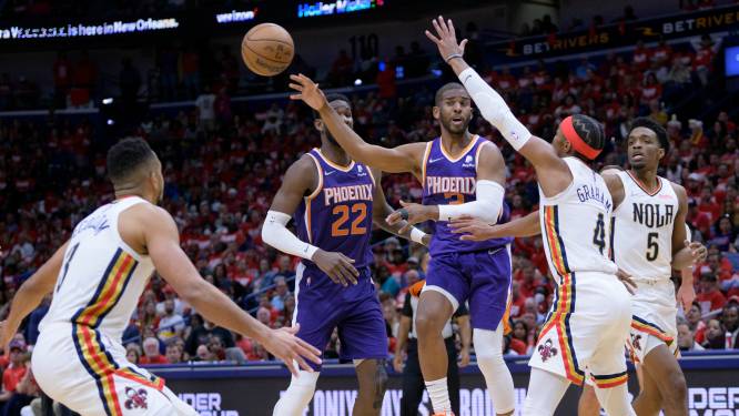 Phoenix Suns loopt in play-offs NBA tegen tweede nederlaag aan tegen Pelicans