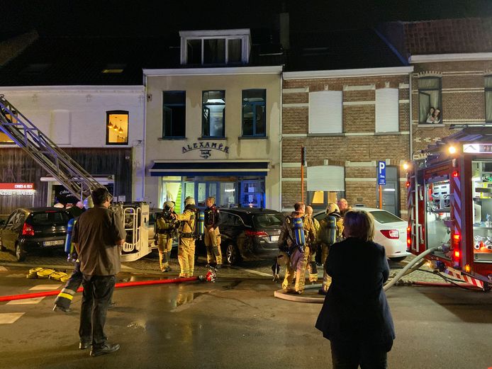 De brand zorgde voor heel wat schade