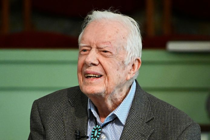 De Amerikaanse oud-president Jimmy Carter.