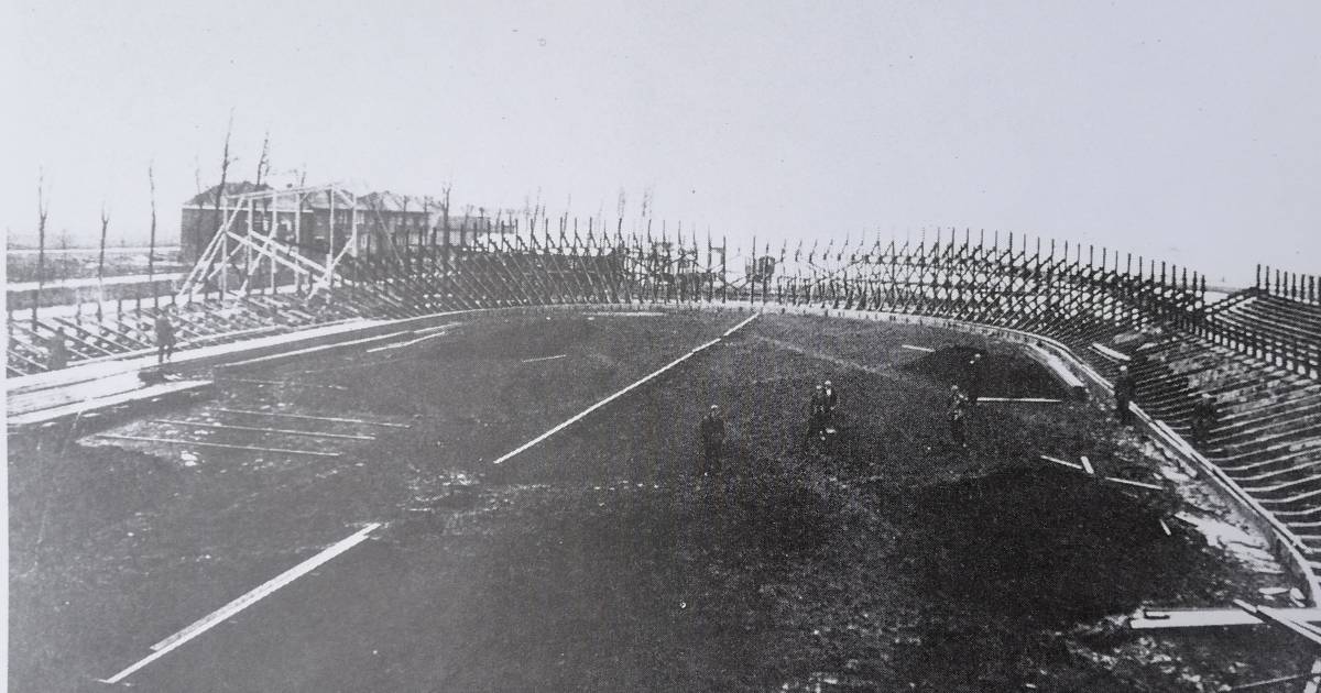 hoe in 1932 een enorme wielerbaan werd gebouwd in gouda en amper zes jaar later weer werd afgebroken groene hart in ad nl