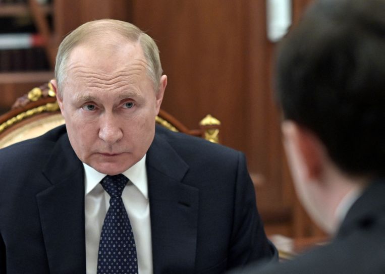 Russisch president Vladimir Poetin. Beeld via REUTERS