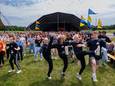 Bezoekers tijdens de editie van vorig jaar: voor het eerst na corona kon het weer live.