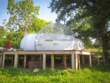 Évasion à la belle étoile chez Colette et Luc de “Sleep in a Bubble” à Wanze