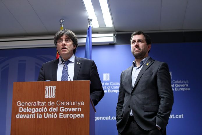 Carles Puigdemont en Toni Comin zullen maandag wel aanwezig zijn in het Europees parlement.