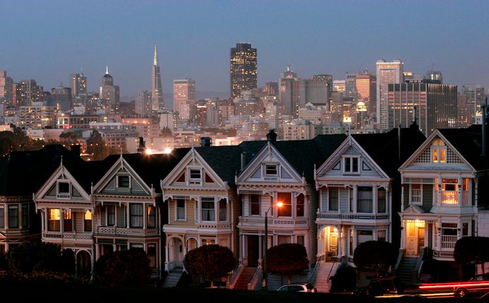 San Francisco is een geweldig dure stad om in te wonen, maar Sam Dogens passieve inkomsten zijn hoog genoeg.
