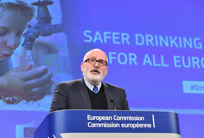 EU-commissaris Frans Timmermans.