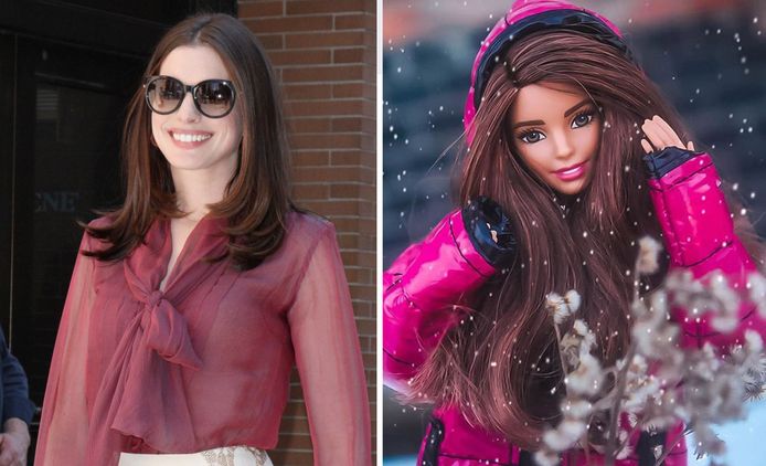 Zwembad karbonade Voorwaarde Kruipt Anne Hathaway in de huid van Barbie? | Show | tubantia.nl