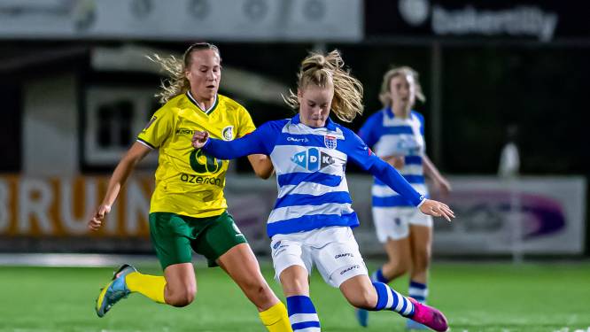 PEC Zwolle Vrouwen raakt Van de Velde kwijt aan FC Utrecht, middenvelder is dan weer dicht bij huis