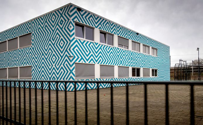 Het Cornelius Haga Lyceum in Amsterdam.