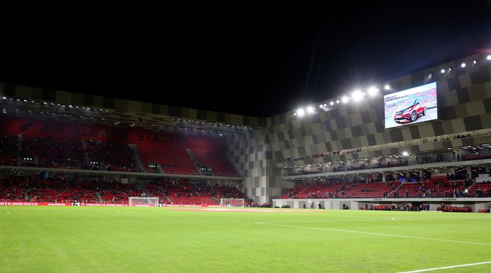 Finale van eerste editie UEFA Conference League in Albanië ...