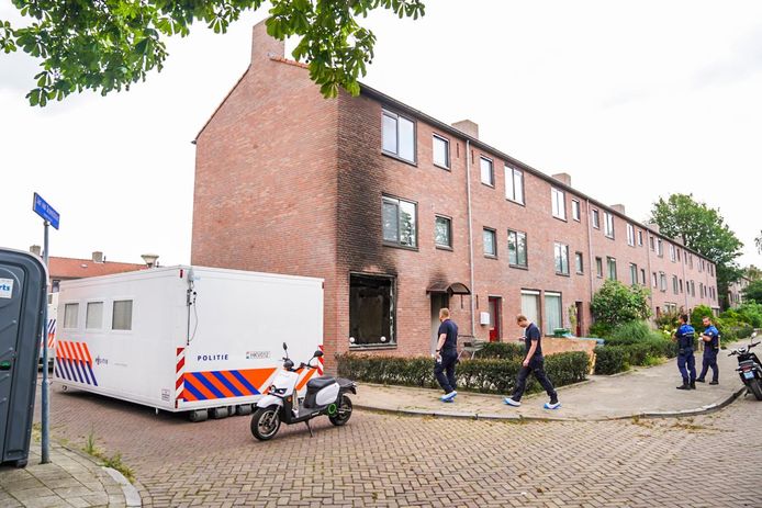 Onderzoek woning Moreelselaan in Eindhoven.