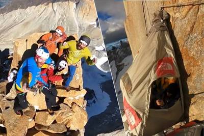 KIJK. Drie Belgen beklimmen mythische bergwand van 1.200 meter hoog in Chili, en dat zónder touwen: “Droom die werkelijkheid is geworden”