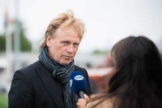 Jack van den Berg wordt geïnterviewd door FOX Sports.