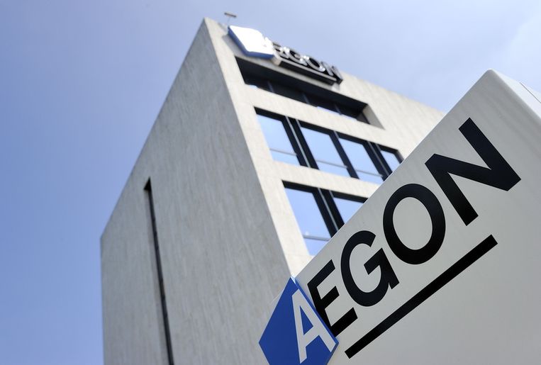 Het hoofdkantoor van Aegon in Den Haag. Beeld anp