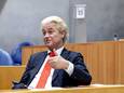 Geert Wilders (PVV) tijdens het debat over het eindverslag van de informateurs.