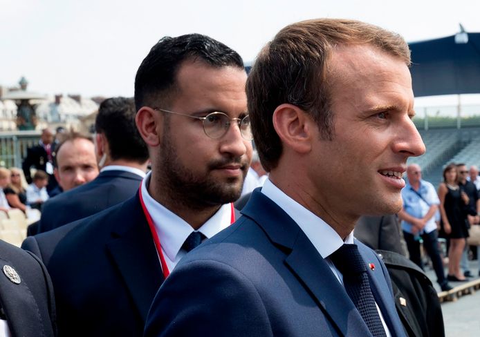 President Macron met Alexandre Benalla